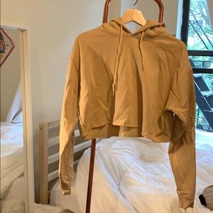 Urban outfitters cropped sweatshirt